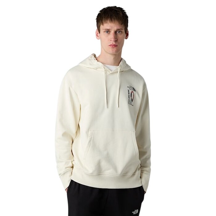 The North Face Explore Gear Relaxed Hoodie - White Dune