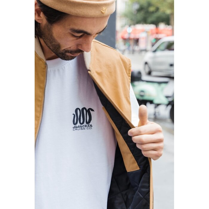 Magenta Cruise CO T-Shirt - White