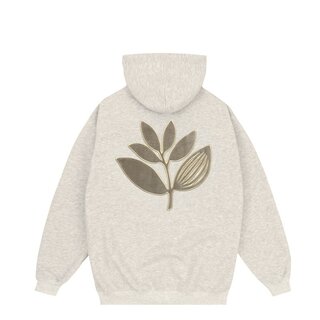 Magenta Cord Plant Hoodie - Ash