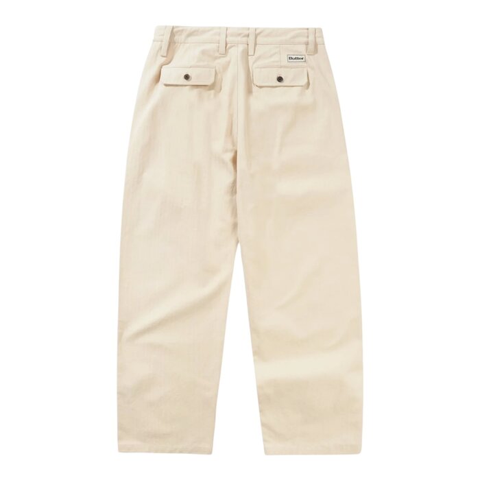 Butter Pleated Trousers - Sandstone