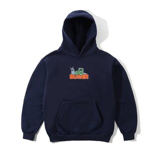 Butter Snail Hooded Sweater - Navy