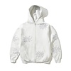 Roach Zip-Thru Hooded Sweater - Ash