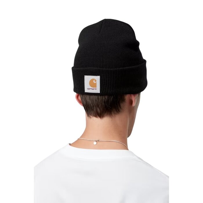 Carhartt WIP Schooling Beanie - Black/Wax