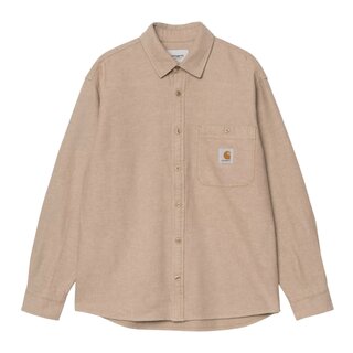 Carhartt WIP L/S Edgar Shirt - Peanut / Wax