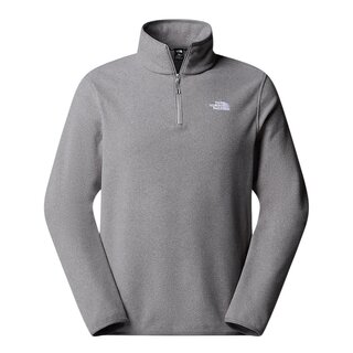 The North Face M' Glacier Fleece Jkt 1/4 Zip - TNF Mid Grey Heather