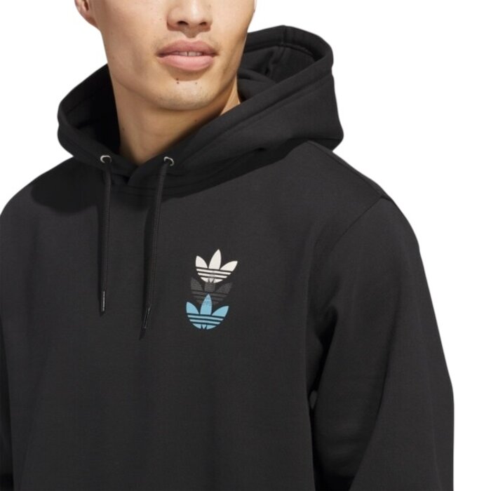 Adidas Skateboarding Triple Trefoil Hoodie - Black