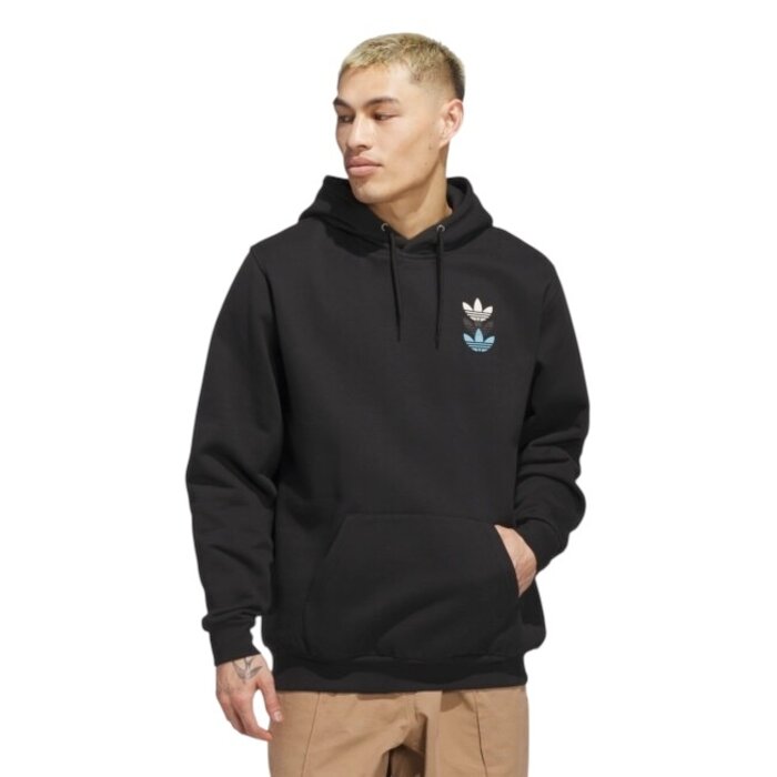 Adidas Skateboarding Triple Trefoil Hoodie - Black