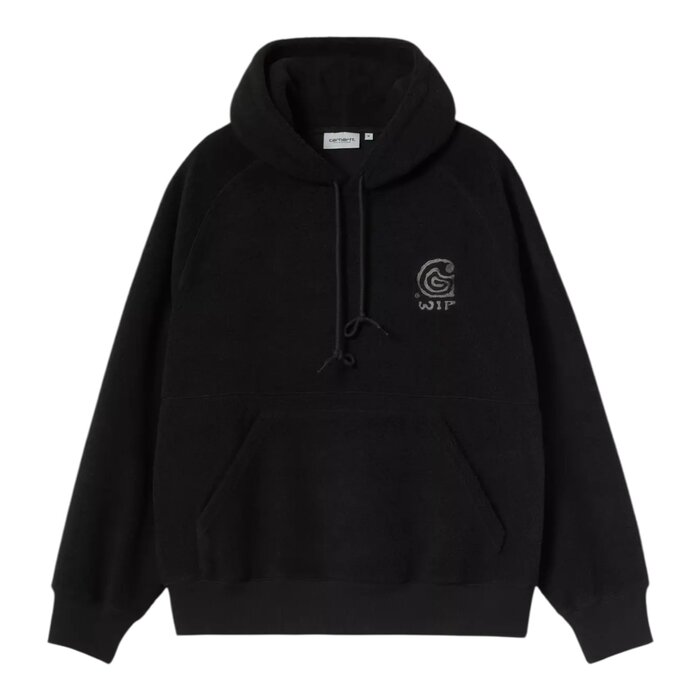 Carhartt WIP Hooded Helix Sweat - Black/Porphyry