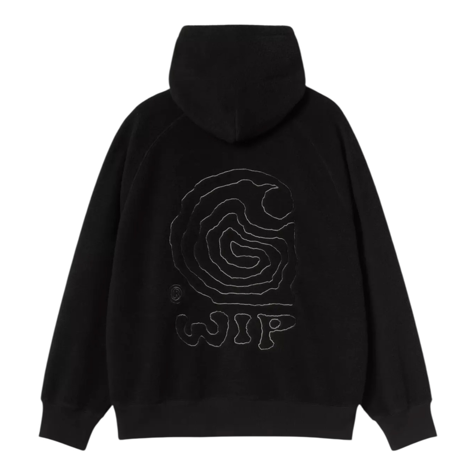 Carhartt WIP Hooded Helix Sweat - Black/Porphyry
