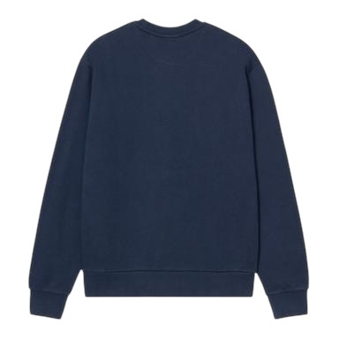 Carhartt WIP Script Embroidery Sweat - Jupiter/White