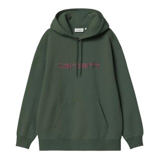 Carhartt WIP W' Hooded Carhartt Sweat - Sycamore Tree/Rondo