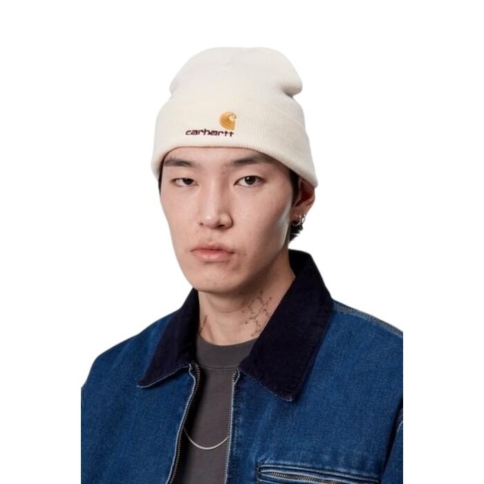 Carhartt WIP American Script Beanie - Natural