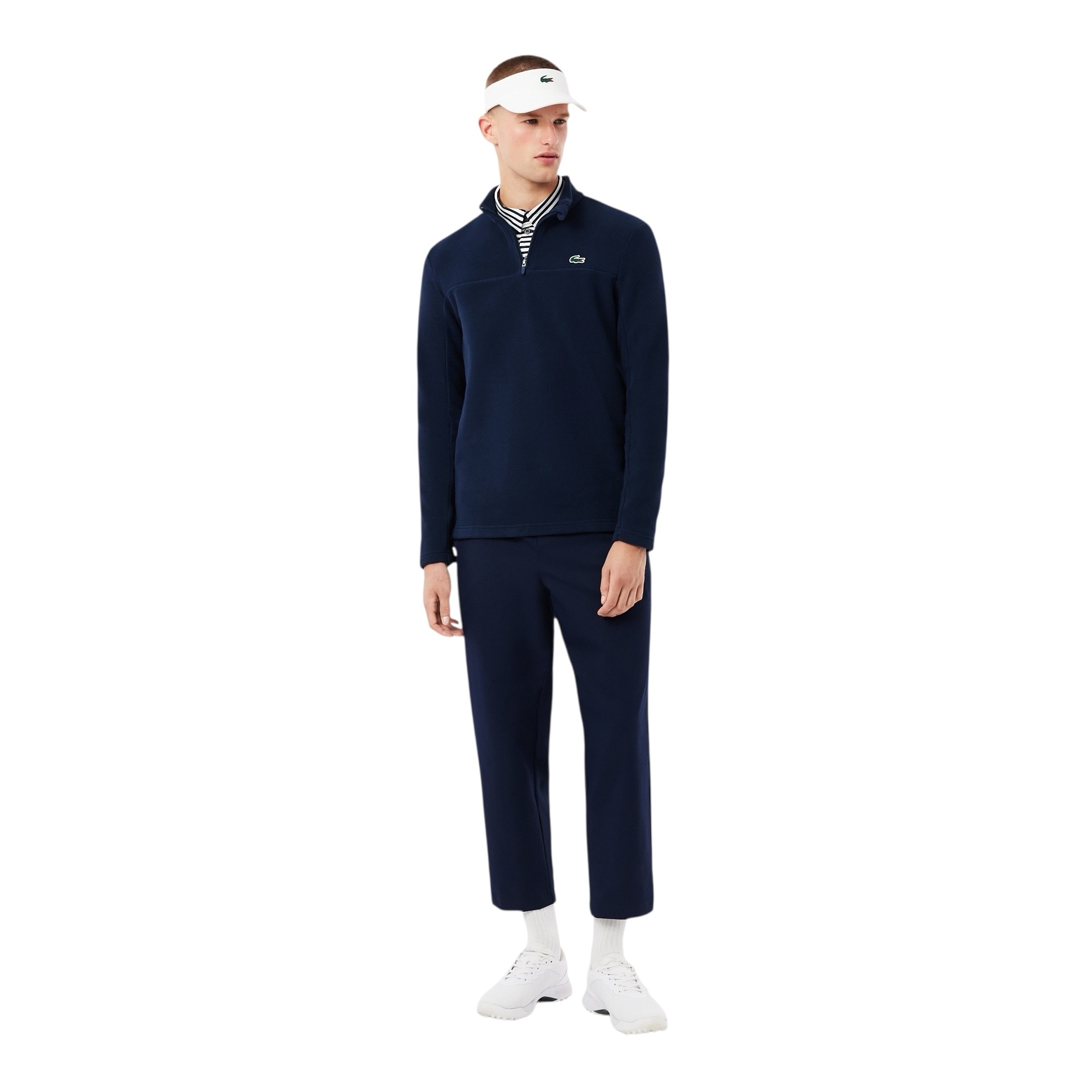 Lacoste Midlayer Quart-Zip Golf Polaire