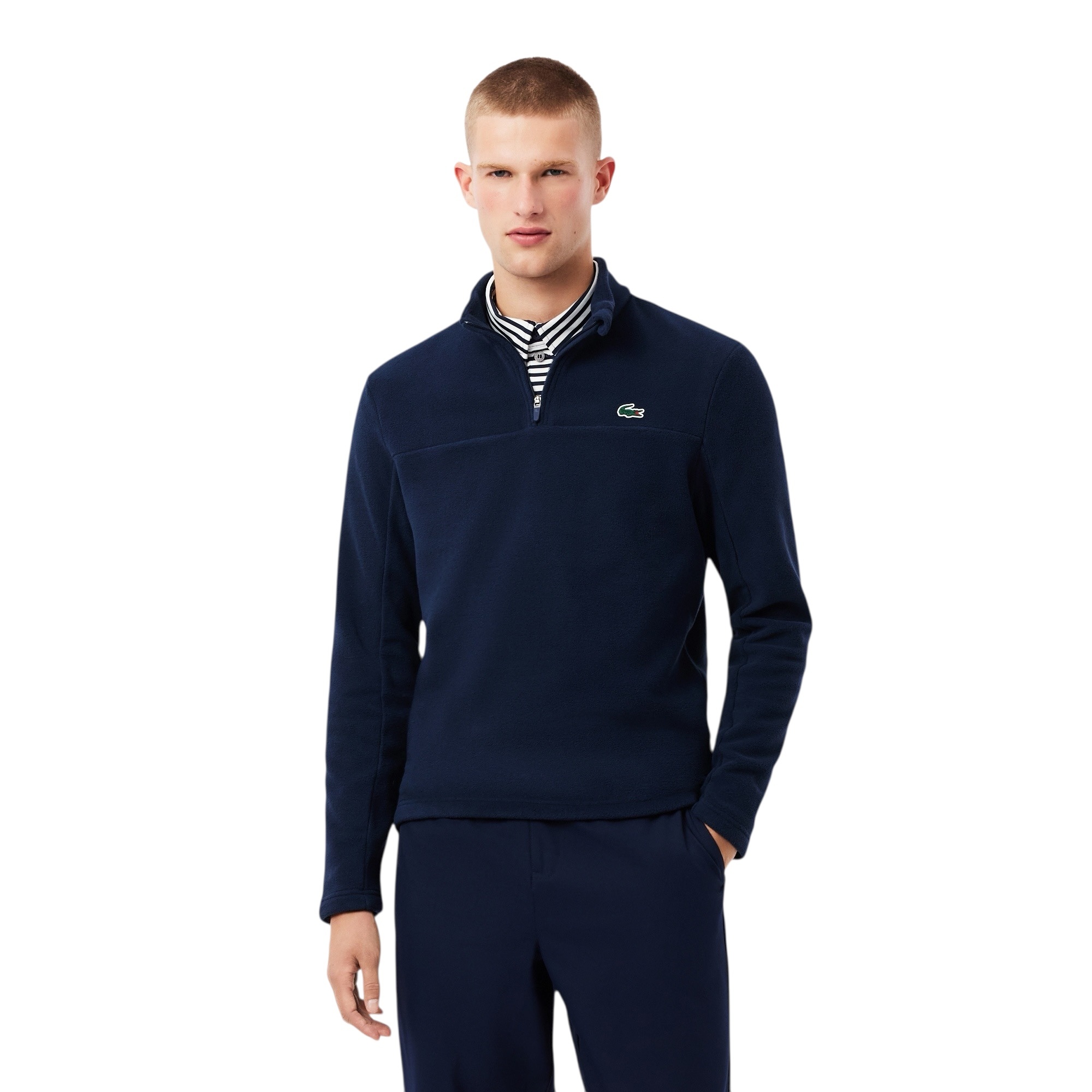 Lacoste Midlayer Quart-Zip Golf Polaire
