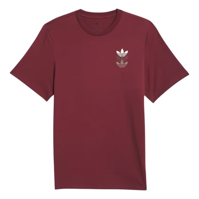 Adidas Skateboarding Skate Triple Trefoil T-Shirt - Shadow Red