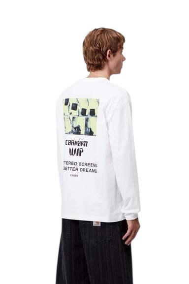Carhartt WIP L/S Better Dreams T-Shirt - White