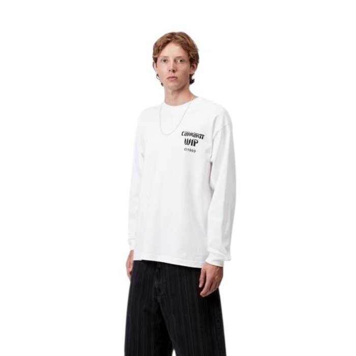 Carhartt WIP L/S Better Dreams T-Shirt - White