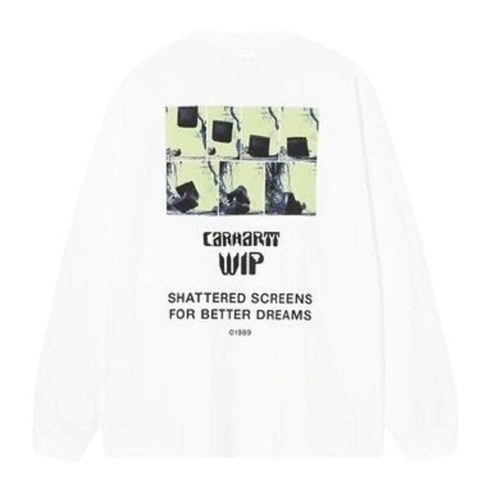 Carhartt WIP L/S Better Dreams T-Shirt - White