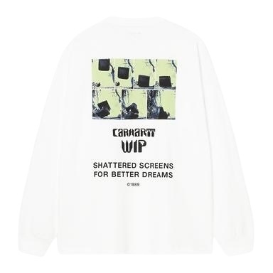 Carhartt WIP L/S Better Dreams T-Shirt - White