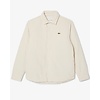 Surchemise Oversize Velours Côtelé - Blanc