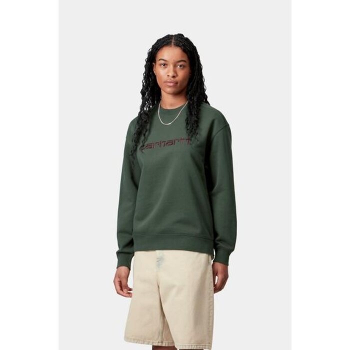 Carhartt WIP W' Carhartt Sweat - Sycamore Tree/Rondo