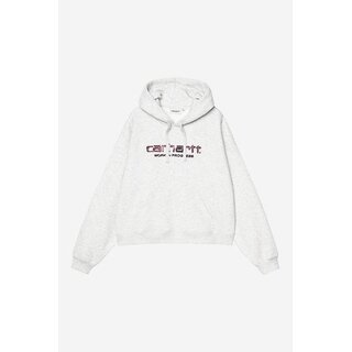 Carhartt WIP W' Hooded Solar Chrome Sweat - Ash Heather