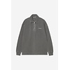 Piqué Script Sweat - Black/White Garment Dyed