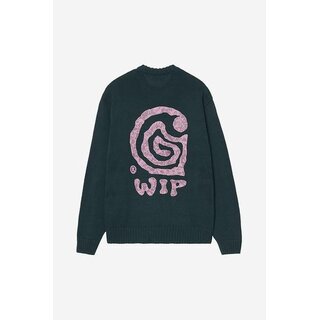 Carhartt WIP Helix Sweater - Deep Lagoon