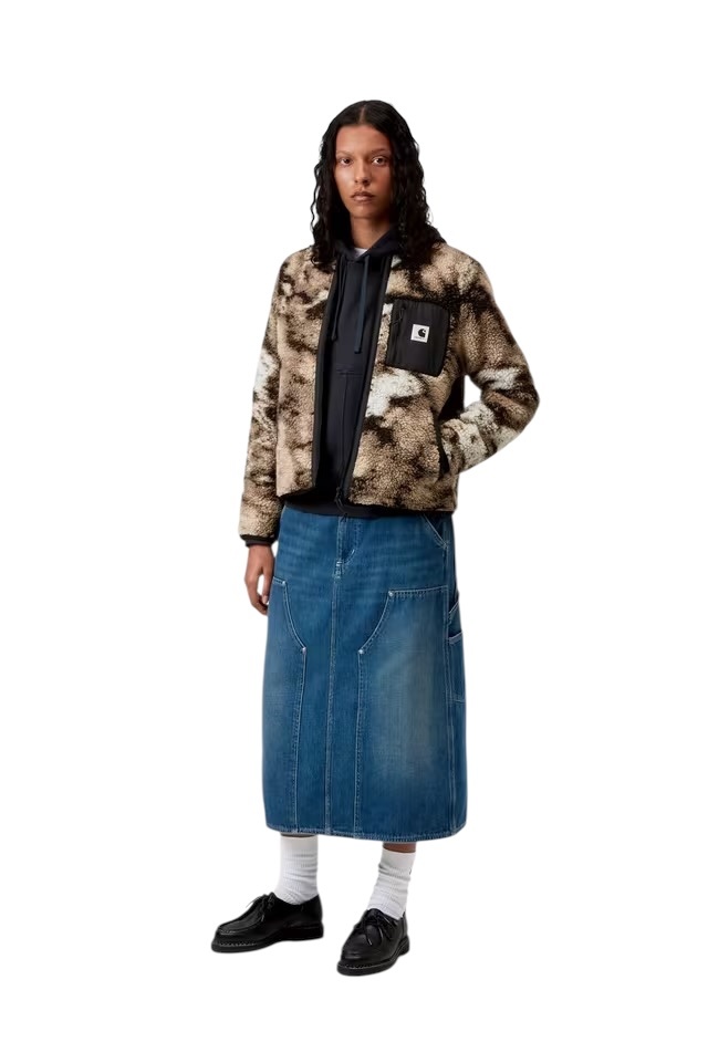 Carhartt WIP W' Janet Liner - Wild Dog Jacquard/Black