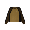 Raglan Crew Neck Sweater - Mermaid Green Multi
