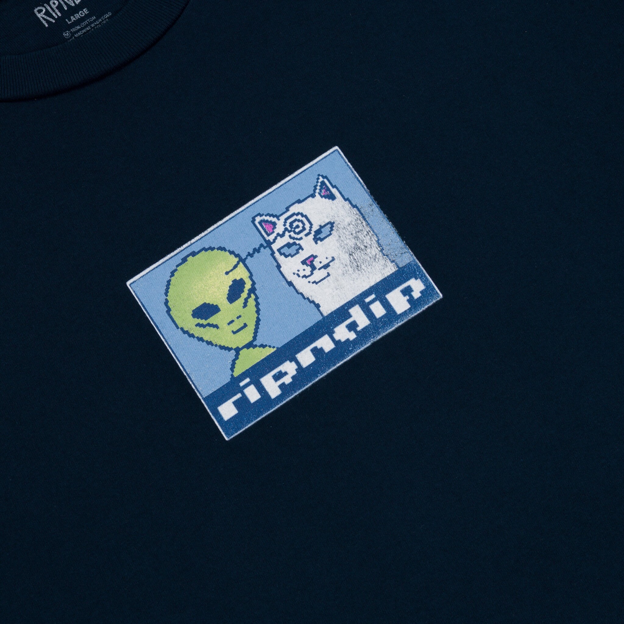 RipNDip Brain Power Tee - Navy