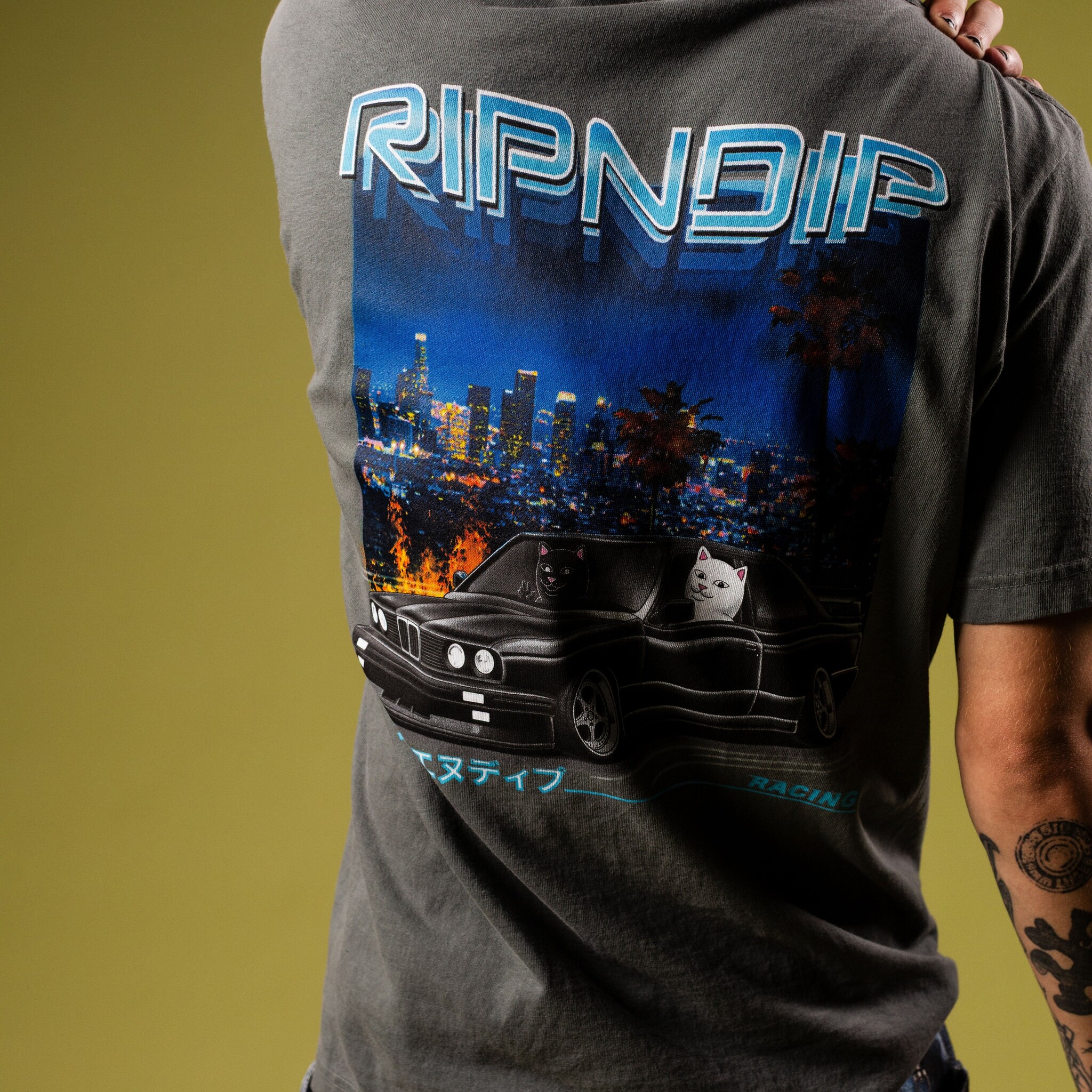 RipNDip Vroom Vroom Tee - Charcoal