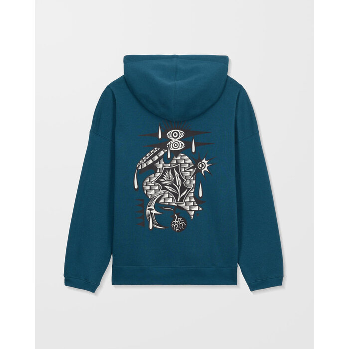 Volcom W' Vaderetro Hoodie - Emerald Green