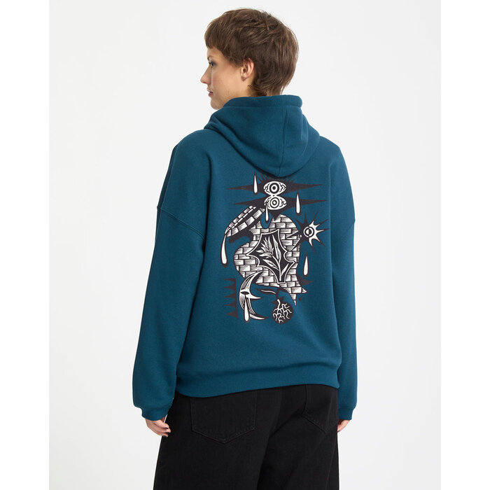 Volcom W' Vaderetro Hoodie - Emerald Green