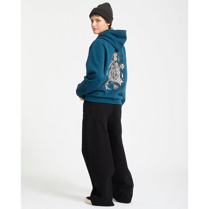 Volcom W' Vaderetro Hoodie - Emerald Green