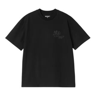 Carhartt WIP W' S/S Flourish T-Shirt - Black