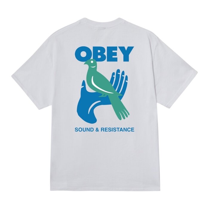 Obey Sound & Resistance Bird - White