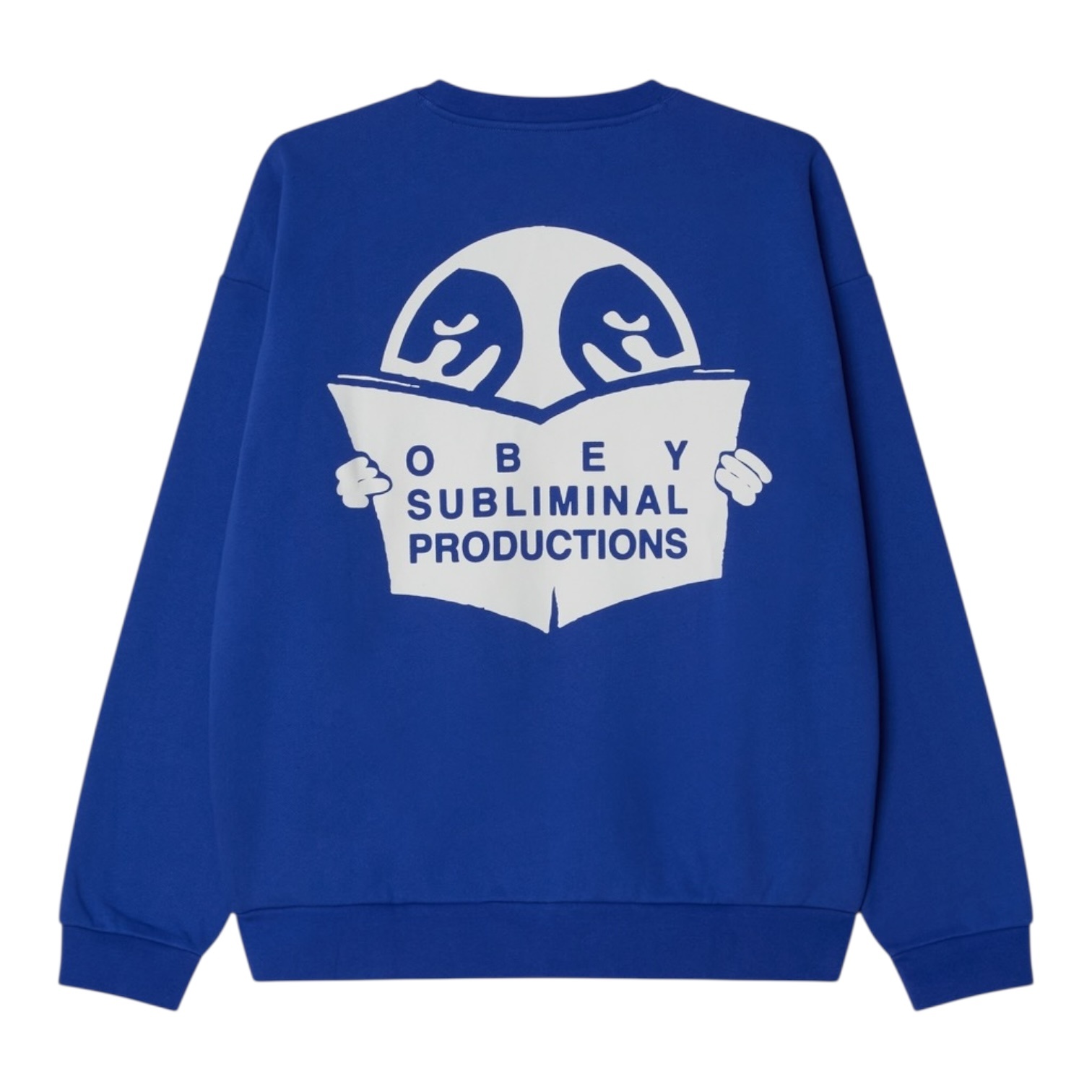 Obey Weldon Extra Heavy Crew - Dazzling Blue