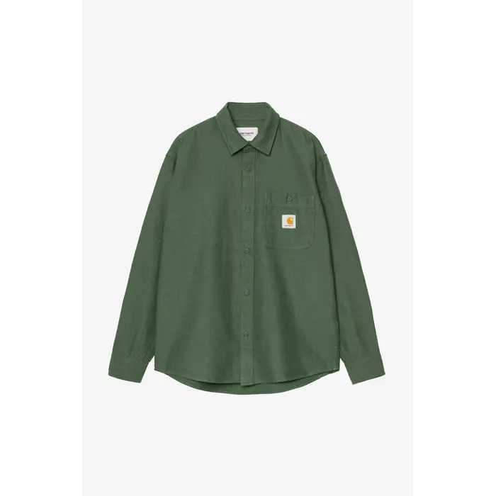 Carhartt WIP L/S Edgar Shirt - Sycamore Tree/Wax