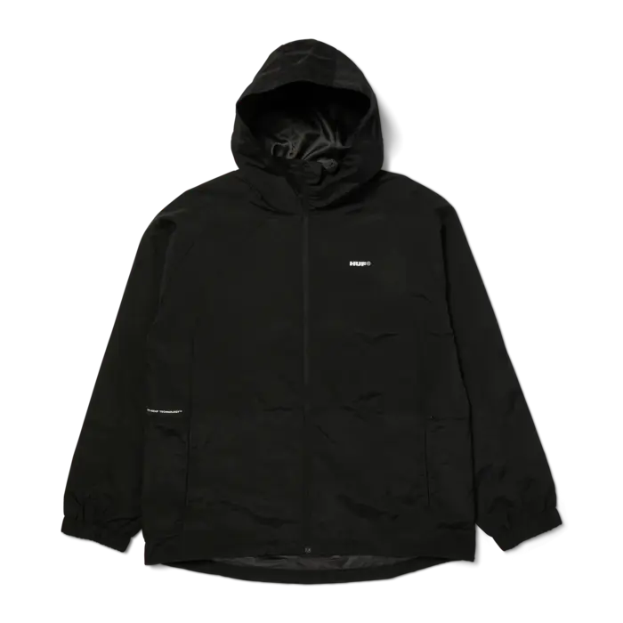 Huf All Caps Shell Jacket - Black
