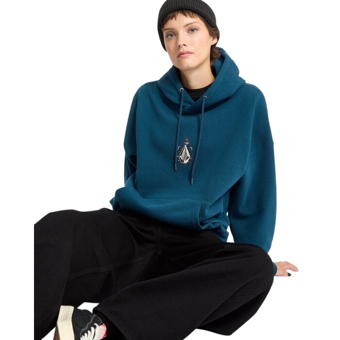 Volcom W' Vaderetro Hoodie - Emerald Green