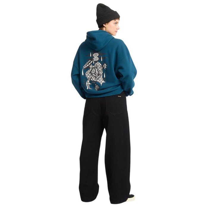 Volcom W' Vaderetro Hoodie - Emerald Green