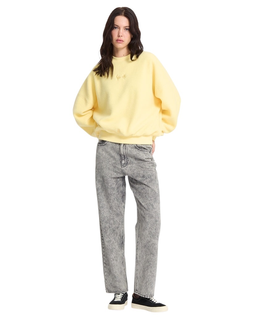 Volcom Piou Crewneck - Dawn Yellow