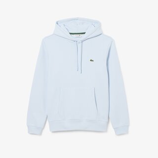 Lacoste Sweatshirt En Coton Biologique - Bleu Clair