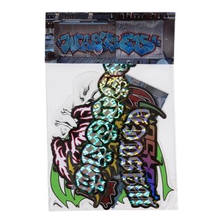 Wasted Paris Know What I Mean Stickers Pack - Multi