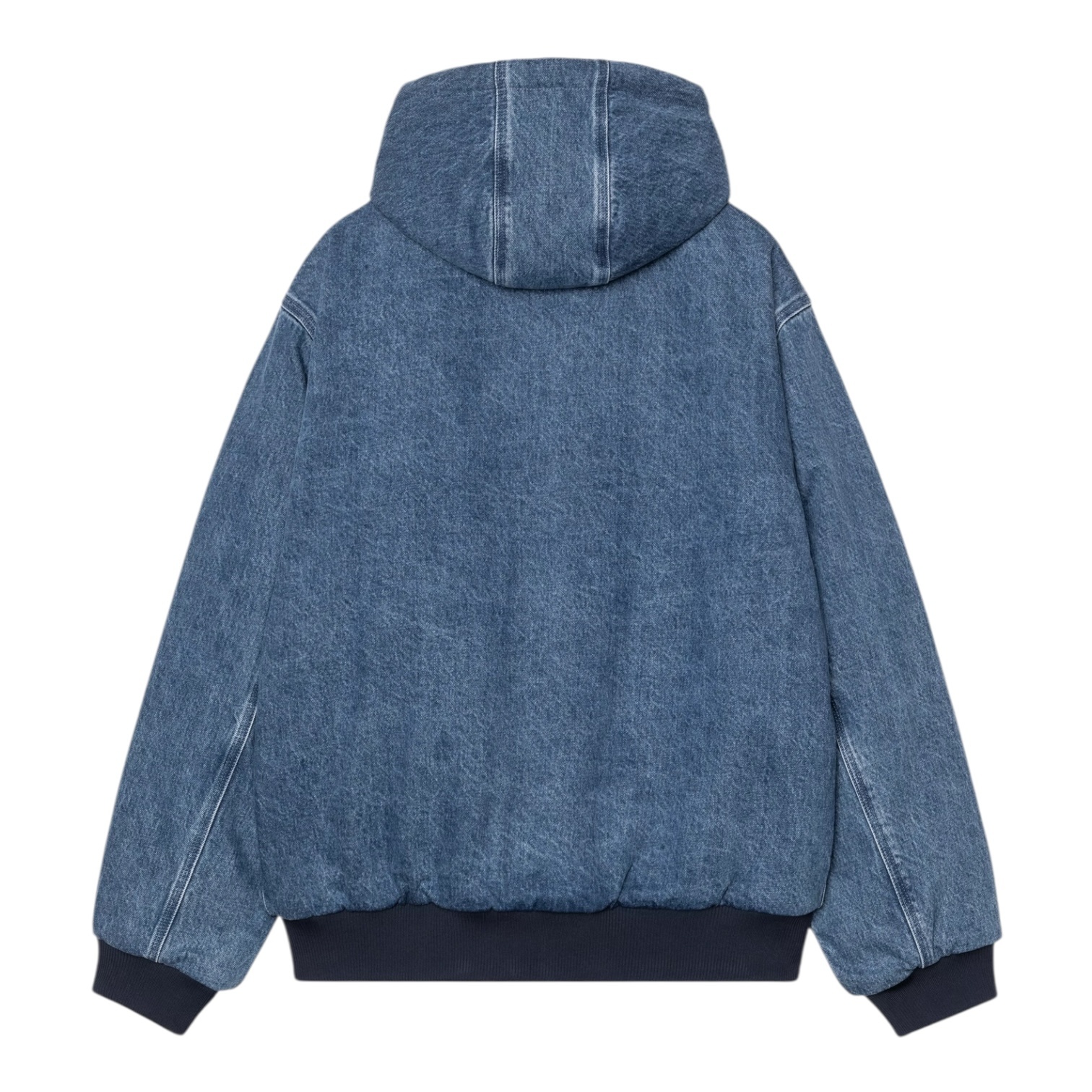 Carhartt WIP 50 Years Anniversary OG Active Jacket Denim - Blue/USA Red (Stone Bleached)