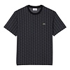 T-shirt Jersey Monogramme - Gris Foncé/Noir