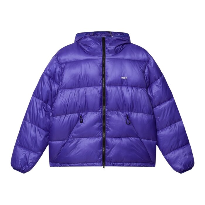 Obey Stratus Puffer Jacket - Blue
