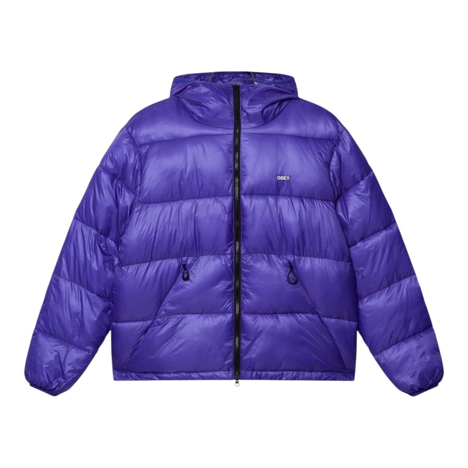 Obey Stratus Puffer Jacket - Blue