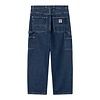 Nash Double Knee Pant - Blue (Stone Washed)